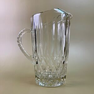 Vintage Anchor Hocking Crown Point Glass Pitcher – 64 oz